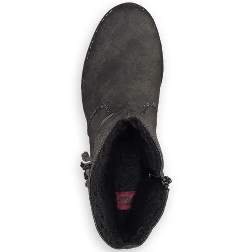 Rieker Damen Kurzstiefel asphaltgrau