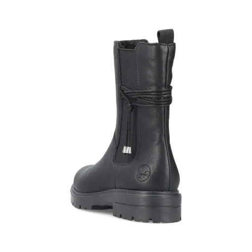 Rieker Damen Kurzstiefel tiefschwarz