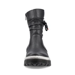 Rieker Damen Kurzstiefel tiefschwarz