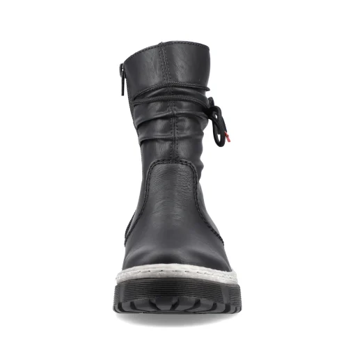 Rieker Damen Kurzstiefel tiefschwarz