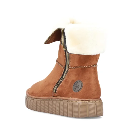 Rieker Damen Kurzstiefel fuchsbraun