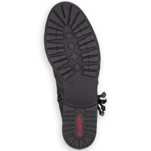 Rieker Damen Kurzstiefel asphaltgrau