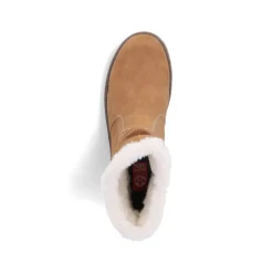 Rieker Damen Kurzstiefel kamelbraun