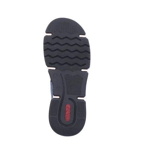Rieker Damen Kurzstiefel blaugrau