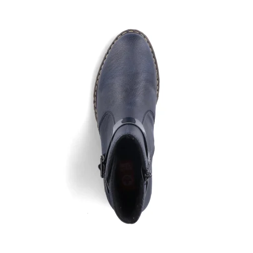 Rieker Damen Kurzstiefel azurblau