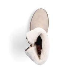 Rieker Damen Kurzstiefel graubeige
