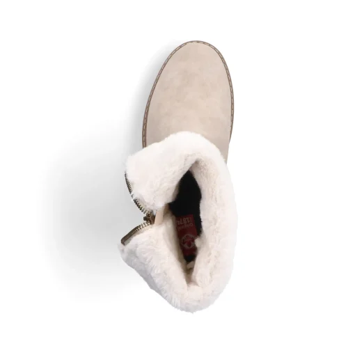 Rieker Damen Kurzstiefel graubeige
