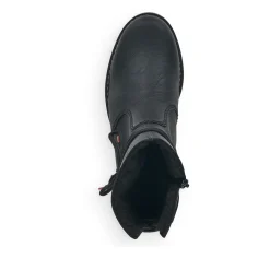Rieker Damen Kurzstiefel mattschwarz