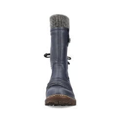 Rieker Damen Kurzstiefel schieferblau