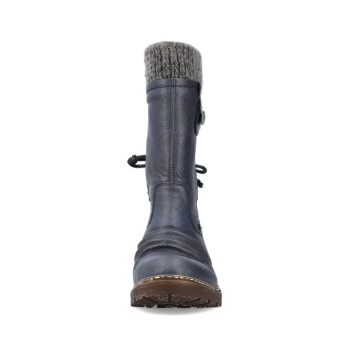Rieker Damen Kurzstiefel schieferblau