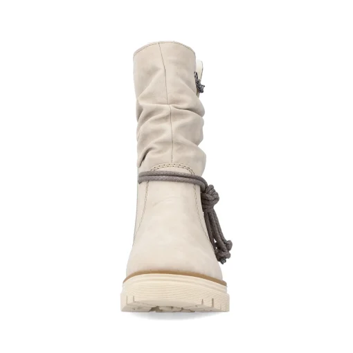 Rieker Damen Kurzstiefel hellbeige