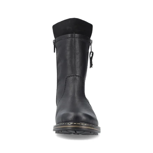 Rieker Damen Kurzstiefel tiefschwarz