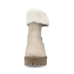 Rieker Damen Kurzstiefel graubeige