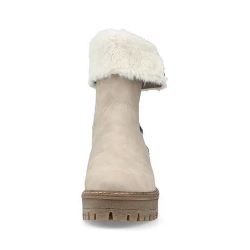 Rieker Damen Kurzstiefel graubeige