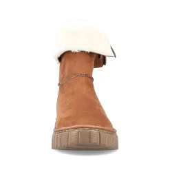 Rieker Damen Kurzstiefel fuchsbraun