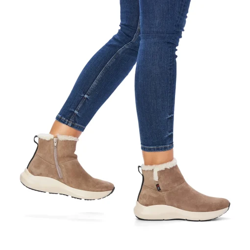 Rieker Damen Kurzstiefel sand beige