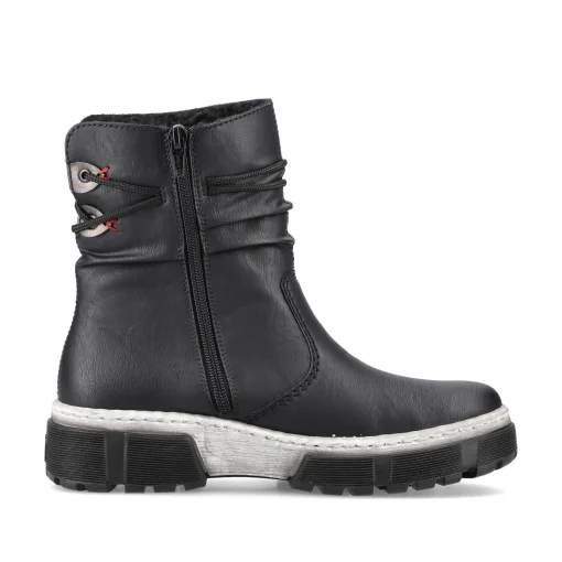 Rieker Damen Kurzstiefel tiefschwarz