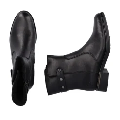 Rieker Damen Kurzstiefel nachtschwarz