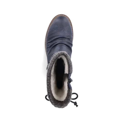 Rieker Damen Kurzstiefel schieferblau