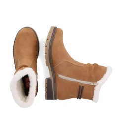 Rieker Damen Kurzstiefel kamelbraun