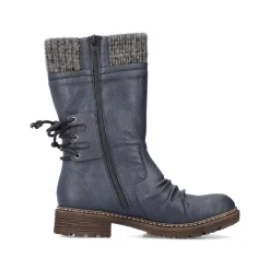 Rieker Damen Kurzstiefel schieferblau