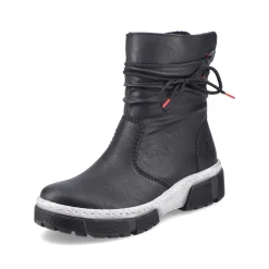 Rieker Damen Kurzstiefel tiefschwarz