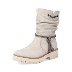 Rieker Damen Kurzstiefel hellbeige
