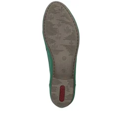 Rieker Damen Loafer grasgrün
