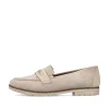 Rieker Damen Loafer hellbeige