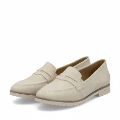 Rieker Damen Loafer hellbeige