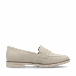 Rieker Damen Loafer hellbeige