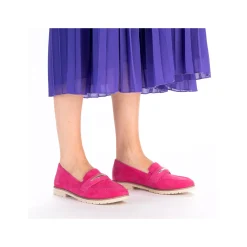 Rieker Damen Loafer magenta