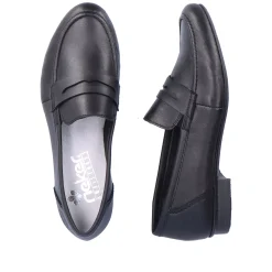 Rieker Damen Loafer nachtschwarz