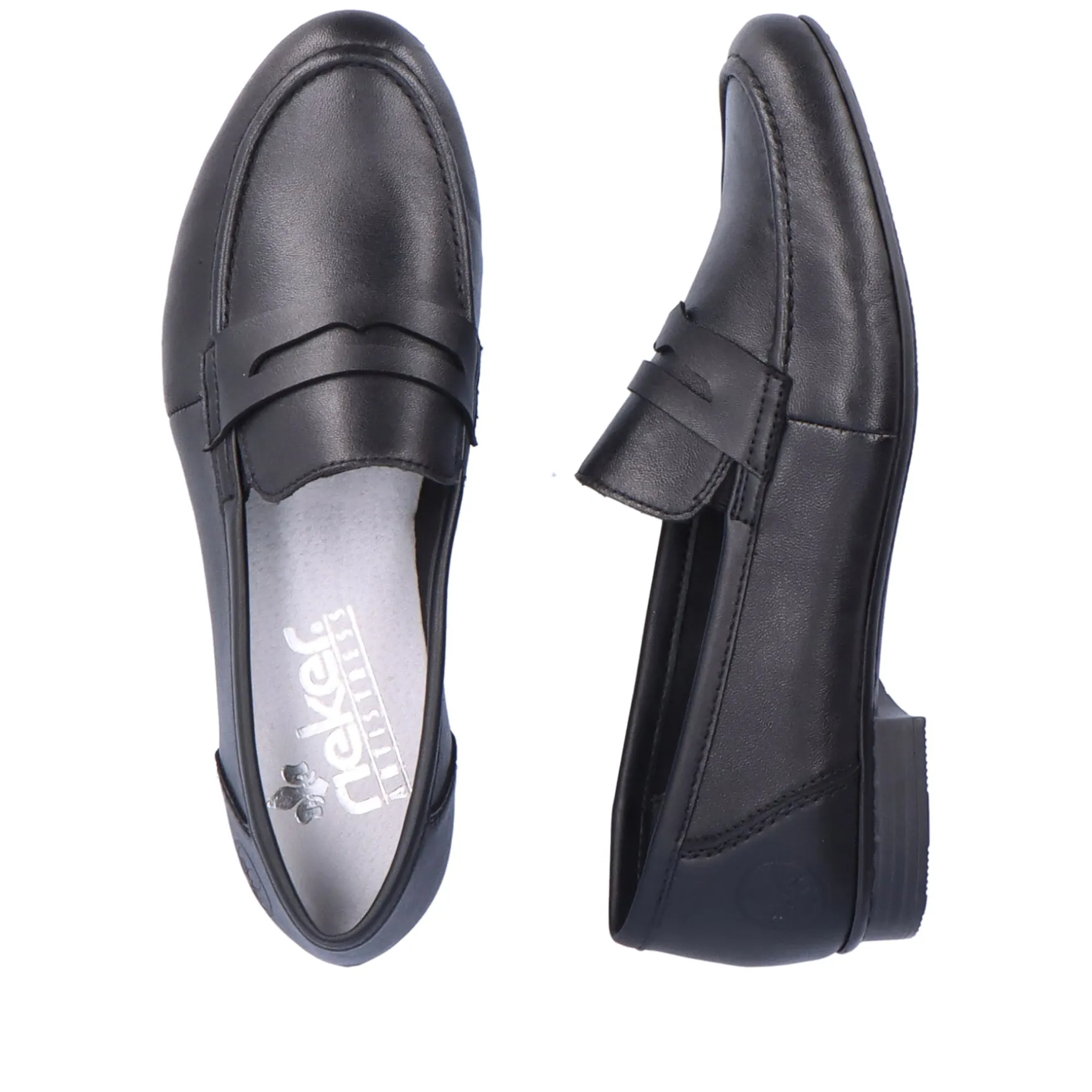 Rieker Damen Loafer nachtschwarz