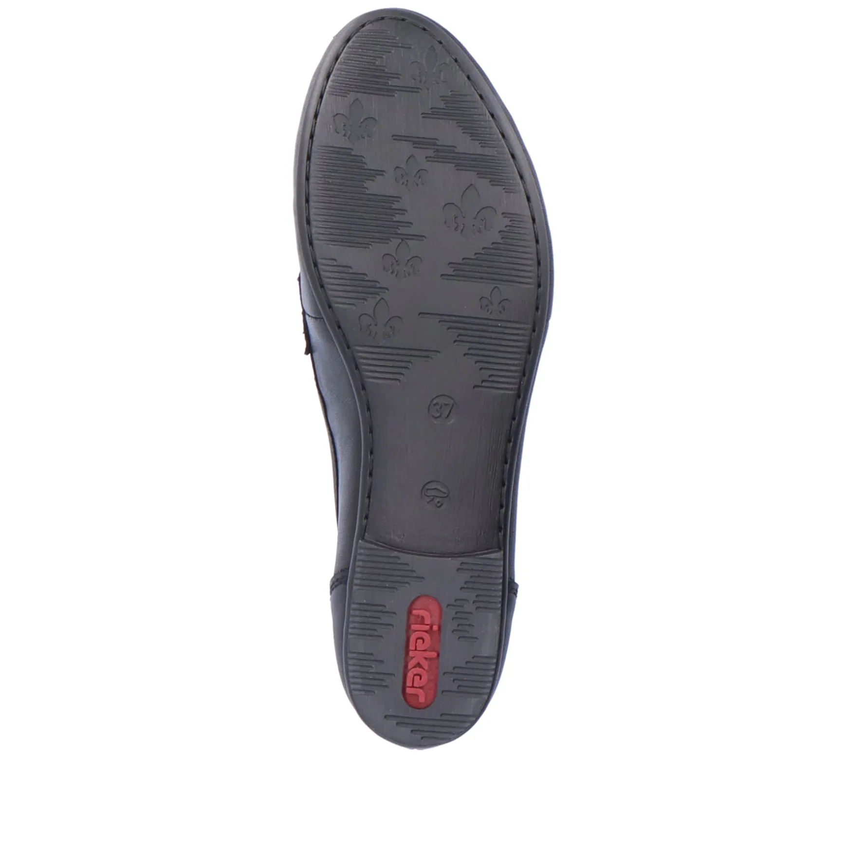 Rieker Damen Loafer nachtschwarz