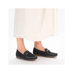 Rieker Damen Loafer schieferblau