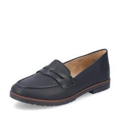Rieker Damen Loafer tiefschwarz