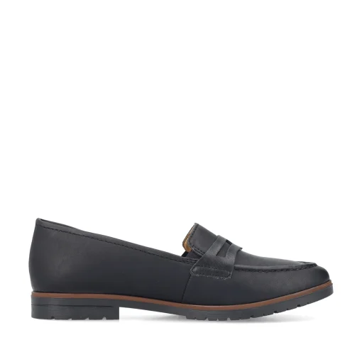 Rieker Damen Loafer tiefschwarz