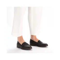 Rieker Damen Loafer tiefschwarz