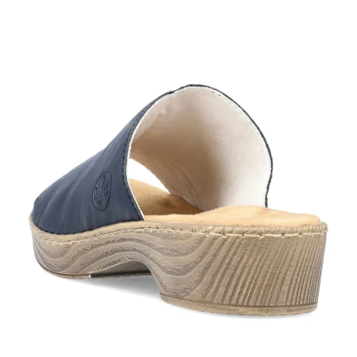 Rieker Damen Pantoletten marineblau