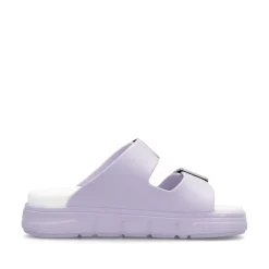 Rieker Damen Pantoletten fliederfaben