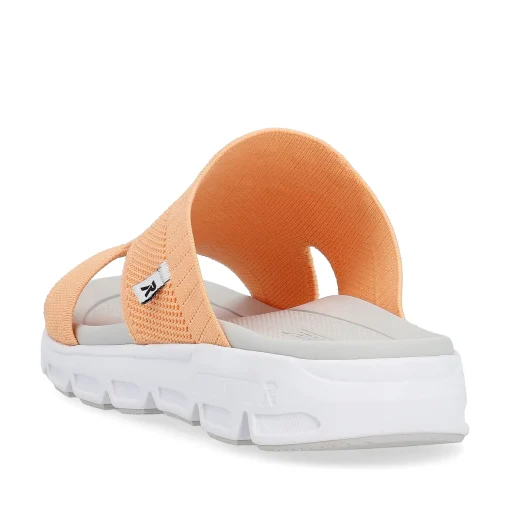 Rieker Damen Pantoletten neon orange