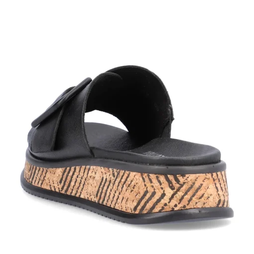 Rieker Damen Pantoletten night black