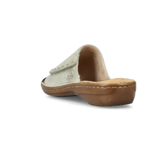 Rieker Damen Pantoletten hellbeige
