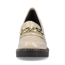 Rieker Damen Pumps cremebeige-schwarz