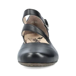 Rieker Damen Pumps glanzschwarz
