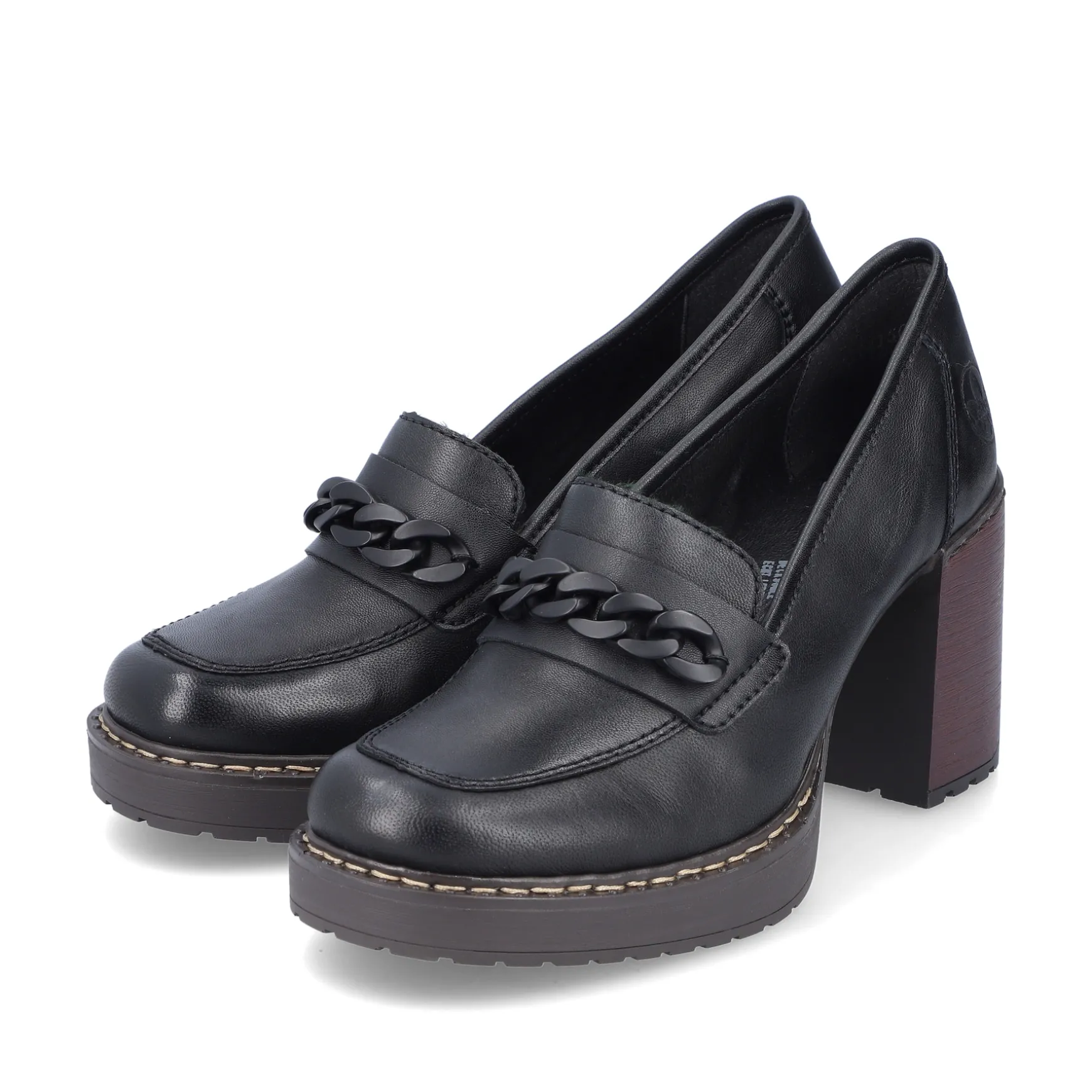 Rieker Damen Pumps nachtschwarz