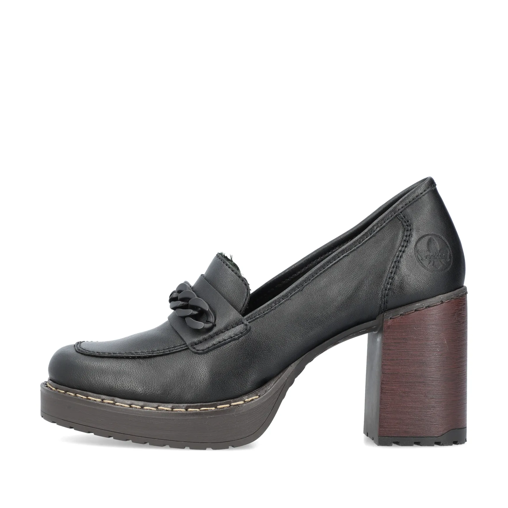 Rieker Damen Pumps nachtschwarz