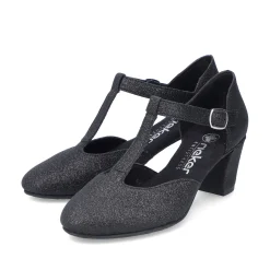 Rieker Damen Pumps nachtschwarz
