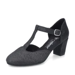 Rieker Damen Pumps nachtschwarz
